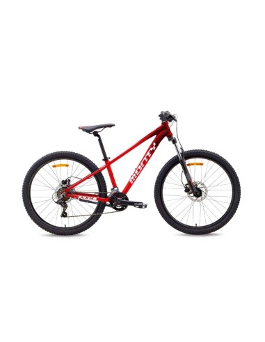 Bici MTB MONTY Aluminio 26" KX9 Disco Hidráulico Rojo - 161997 - Monty