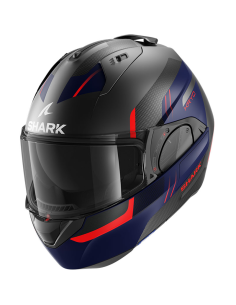 Casco Shark Evo ES Kryd Negro Mate, Azul - 170623 - Shark