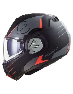 Casco LS2 Modular FF906 Advant Codex Negro Mate-Titanio - 167961 - LS2 2