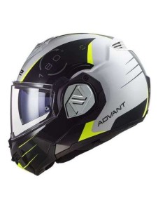 Casco LS2 Modular FF906 Advant Codex Blanco-Negro - 167956 - LS2 2