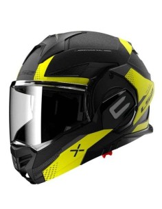 Casco LS2 Modular FF901 Advant X Oblivion Negro Mate-Amarillo-Fluor - 167925 - LS2