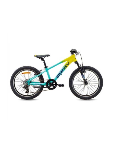 Bici Infantil Aluminio Monty 20 Kx5 V-Brake Azul-Amarillo - 160944 - Monty