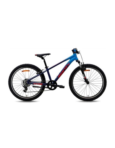 Bici Infantil Aluminio Monty 24 Kx7 V-Brake Azul-Azul-Claro - 160972 - Monty