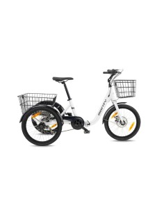 Triciclo Aluminio Monty G22 JOG 20" Blanco - 165106 -