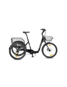 TRICICLO ELECTRICO 24" MONTY ROCKET Negro - 165111 - Monty