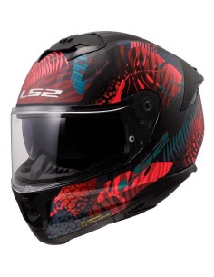 Casco LS2 FF808 Stream II Jungle Negro, Rosa, Azul - 174280 - LS2