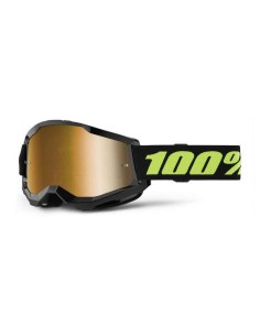 Gafas 100% strata2 negro, oro - 174651 - Kawasaki