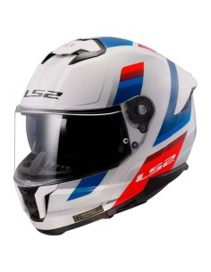 Casco LS2 FF808 Stream II Vintage Blanco, Azul, Rojo - 174726 - LS2
