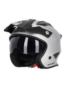 Casco Acerbis aria 06 metallic plata - 175420 - Acerbis