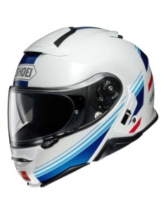 Casco Shoei Modular Neotec2 Separator TC10 Blanco-Azul - 161967 - Shoei