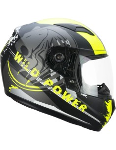 Casco CGM Infantil 265 Integral JR. Negro, Amarillo