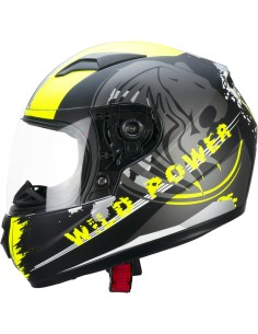 Casco CGM Infantil 265 Integral JR. Negro, Amarillo