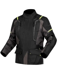 Cazadora LS2 Textil 3/4 Narvik Negro-Amarillo