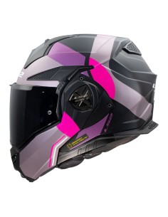 Casco LS2 Modular FF901 Advant X Ultra Rosa, Violeta