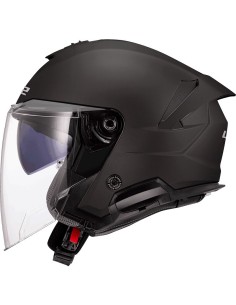 Casco LS2 Jet OF618 Verso II Negro Mate