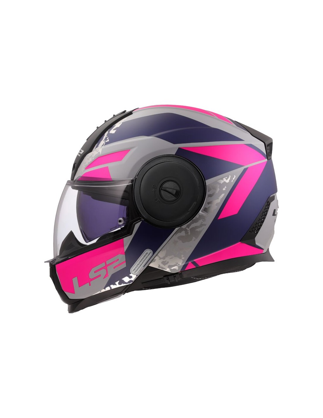 Casco LS2 Modular FF902 Scope II Oxyd Gris, Rosa