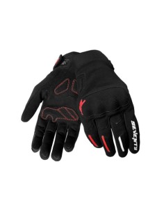 Guantes Seventy Degrees Verano SD-C40 Asphalt Negro, Rojo