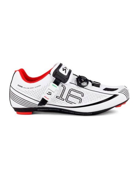 Zapatillas Bici 16r Carretera Blanco/negro | Navarro Hermanos