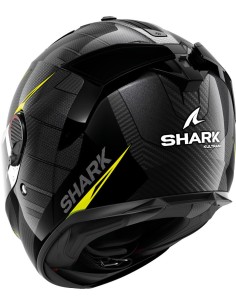 Casco Shark Integral Spartan GT Pro Kultran Carbon Negro, Amarillo 2