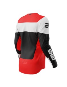 Camiseta Shot Motocross Draw Kid Rojo 2