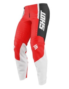 Pantalon Shot Motocross Draw Kid Rojo