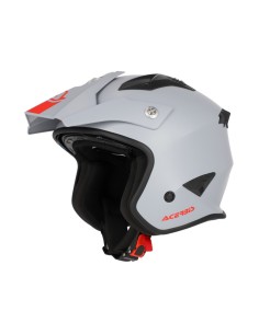 Casco Acerbis Trial Aria 06 Gris Brillo