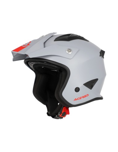 Casco Acerbis Trial Aria 06 Gris Brillo