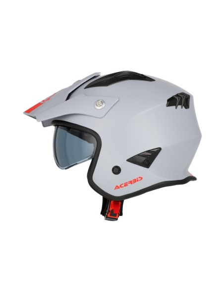 Casco Acerbis Trial Aria 06 Gris Brillo