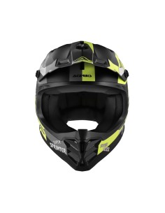 Casco Acerbis Infantil Profile Junior Negro, Amarillo 2