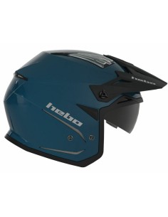 Casco Hebo Trial Zone5 Duo Azul Mate