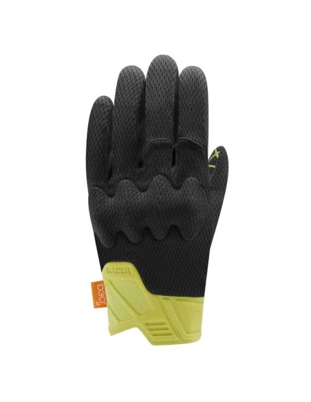 Guantes Racer Verano Roca 3 Negro-Amarillo - 165953 - Racer
