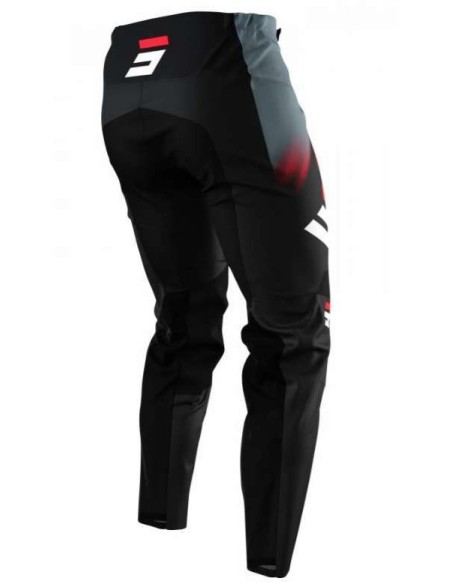 Pantalon Shot Motocross Versus Negro-Rojo - 160801 - Shot