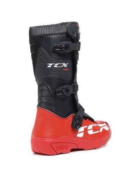 Botas TCX Motocross Comp Kid Negro-Rojo - 162624 - TCX