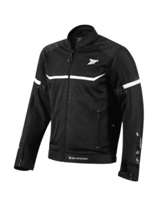 Cazadora Seventy Degrees Textil Verano SD-JR30.1 Negro Blanco