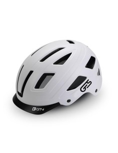 Casco Bici GES City Blanco Mate | Navarro Hermanos