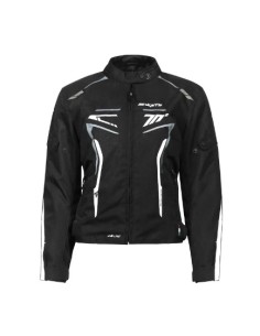 Cazadora Seventy Degrees Textil Corta Piston Lady JR67 Negro, Blanco 2