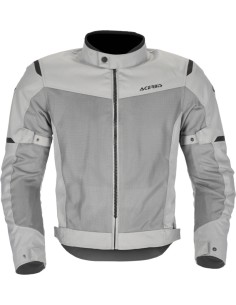 Cazadora Acerbis Ramsey Vented CE Gris Claro 2