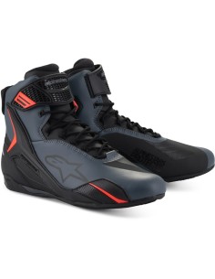 Zapatillas Alpinestars faster 4 negro, gris, rojo