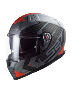Casco Ls2 Integral Ff811 Vector Ii Splitter Titanio-Rojo - 163222 - LS2