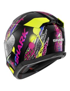 Casco Shark Integral D-Skwal 3 Fawn Negro, Azul, Amarillo 2