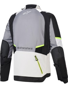 Cazadora Alpinestars Textil 3/4 Andes V4 Negro, Gris, Flúor 2