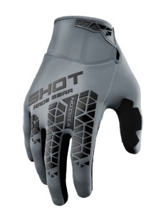 Guantes Shot motocross vision tech gris m