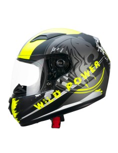 Casco CGM Infantil 265 Integral JR. Negro, Amarillo