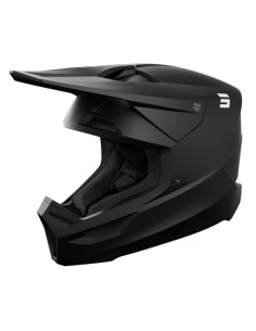 Casco Shot Motocross Furious Negro Mate | Navarro Hermanos