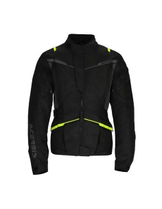 Cazadora Acerbis textil 3/4 x-travel negro amarillo 2