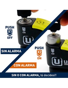 Candado Urban Disco Alarma 14Mm. - 172686 - Urban 2