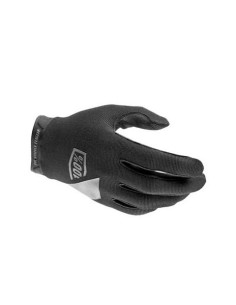 Guantes 100% Motocross Ridecamp Negro | Navarro Hermanos