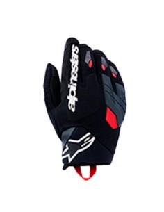 Guantes Alpinestars Verano Durack Negro, Rojo | Navarro Hermanos 2