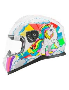 Casco CGM Infantil 265d Dreams Jr. Blanco, Fucsia | Navarro Hermanos