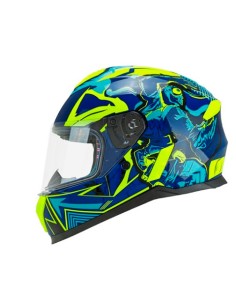 Casco CGM Infantil 265x Monster Jr. Azul, Amarillo | Navarro Hermanos